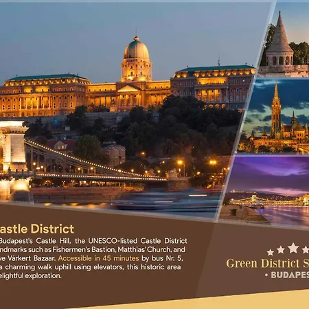 District Flat Appartamento Budapest