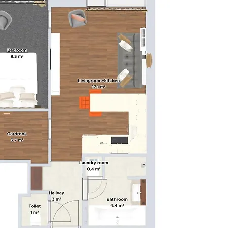 Apartment Perfect Place In The Center With Fast Wifi And Free Parking At Riverside