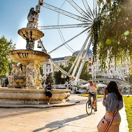 Your Frisky In The Iconic Vaci Street Budapest